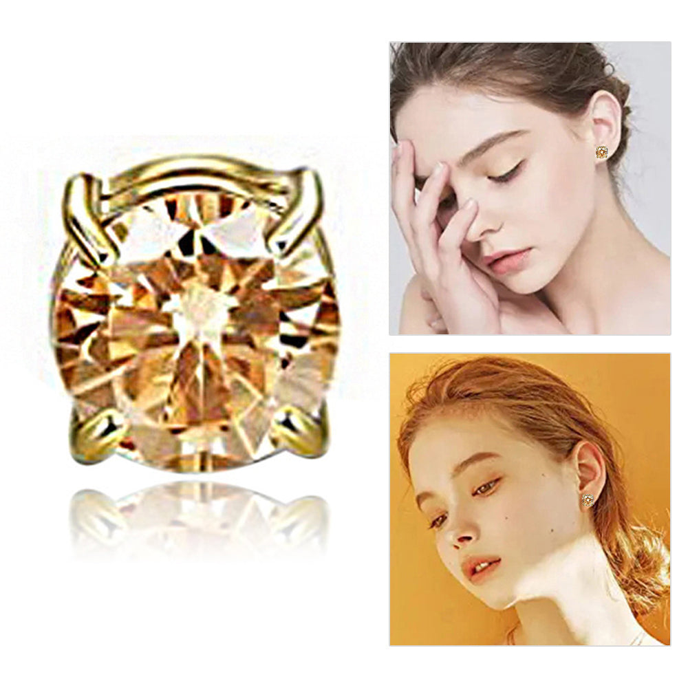 A00899 Non-piercing Magnetic 8mm Womens Stud Earring Stainless Steel Zircon Stud Eardrop Mens Earring Jewelry A00899 Non-piercing Magnetic 8mm Womens Stud Earring Stainless Steel Zircon Stud Eardrop Mens Earring Jewelry